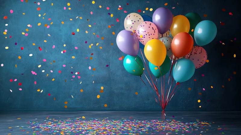 Full Width Image of Party Balloons